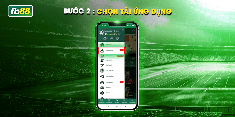 Bước 2: Chọn và tải ứng dụng android 