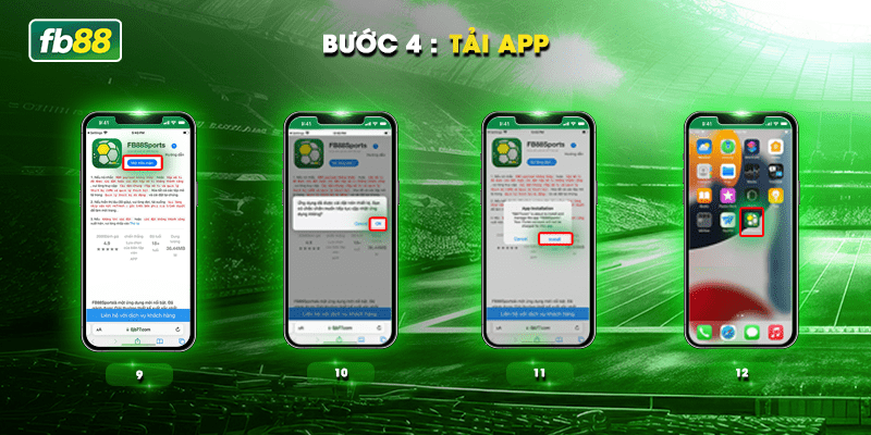 Bước 4: Tải App FB88 về máy 
